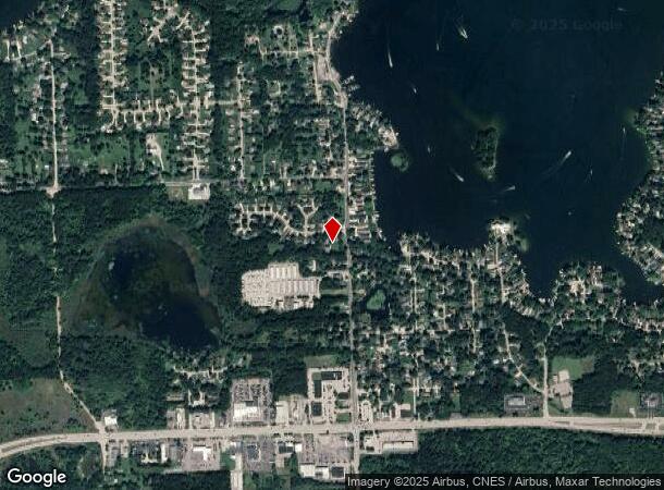  2045 N Duck Lake Rd, Highland, MI Parcel Map