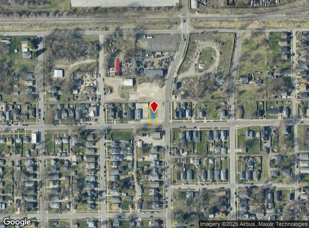  1505 W Indiana Ave, South Bend, IN Parcel Map