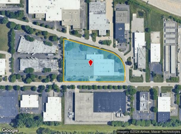  1355 Holmes Rd, Elgin, IL Parcel Map