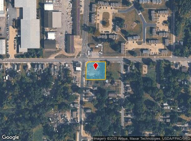  210 Snyder Ave, Barberton, OH Parcel Map