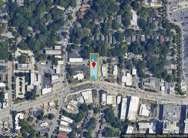  516 Ponce De Leon Ave Ne, Atlanta, GA Parcel Map