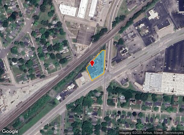  550 N University Blvd, Middletown, OH Parcel Map