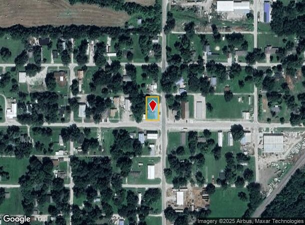 102 N Center Ave, Parker, KS Parcel Map