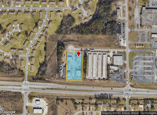1750 Keystone St, Macon, GA Parcel Map