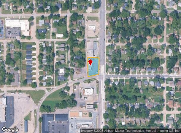  1187 Sw Gage Blvd, Topeka, KS Parcel Map