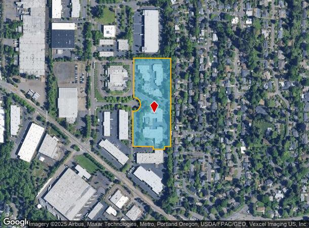  9610 Sw Sunshine Ct, Beaverton, OR Parcel Map