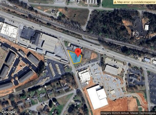  101 Burns Rd, Easley, SC Parcel Map