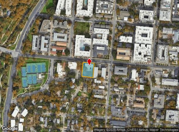  1111 W 24Th St, Austin, TX Parcel Map