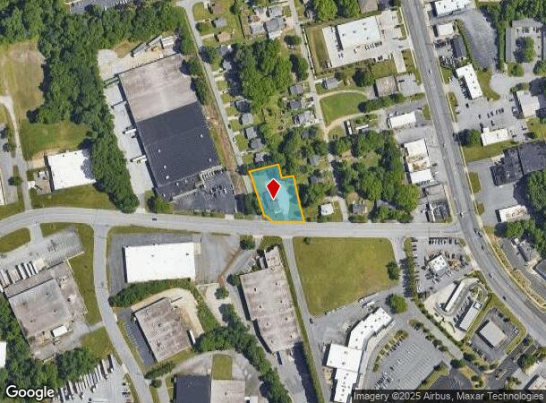  210 Fraley Rd, High Point, NC Parcel Map