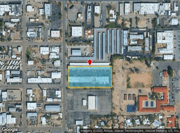 245 S Plumer Ave, Tucson, AZ Parcel Map