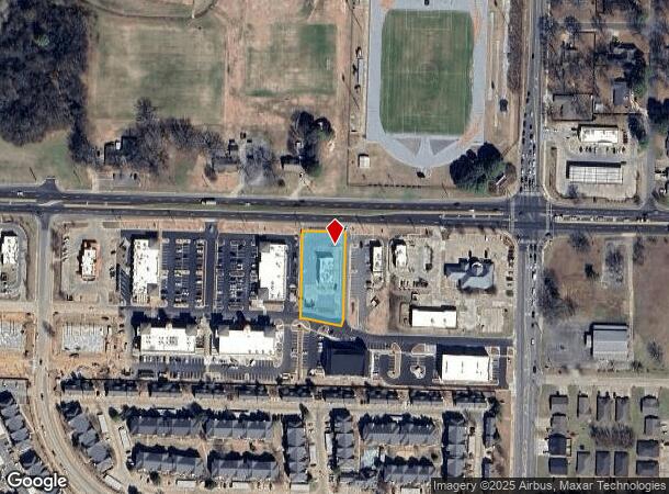 2205 Dave Ward Dr, Conway, AR Parcel Map