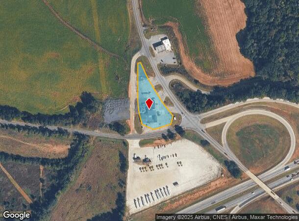 6601A-C Highway 24, Townville, SC Parcel Map