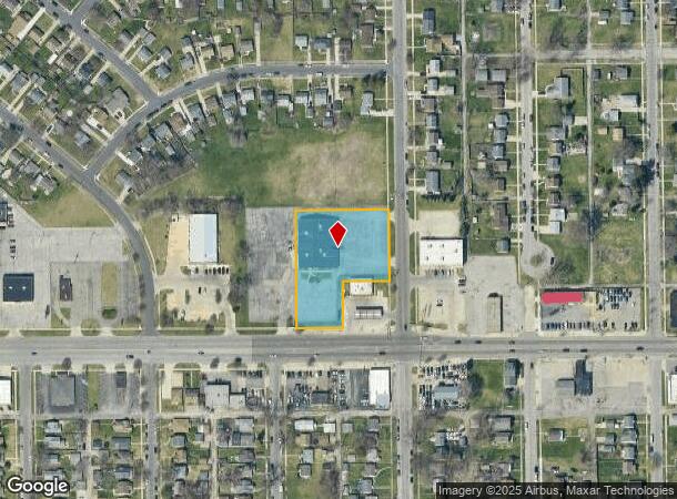  323 S Sheridan St, South Bend, IN Parcel Map