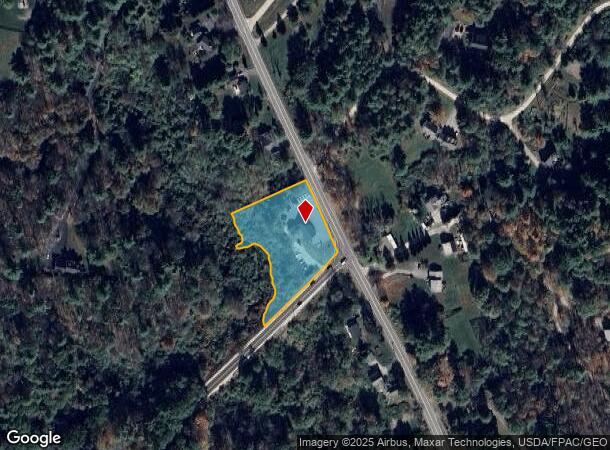 174 Main St, Cumberland Center, ME Parcel Map