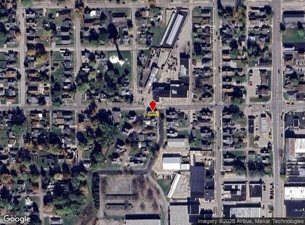  1644 Orinoco Ave, Columbus, IN Parcel Map