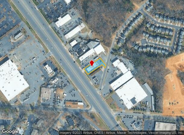  6161 E Independence Blvd, Charlotte, NC Parcel Map