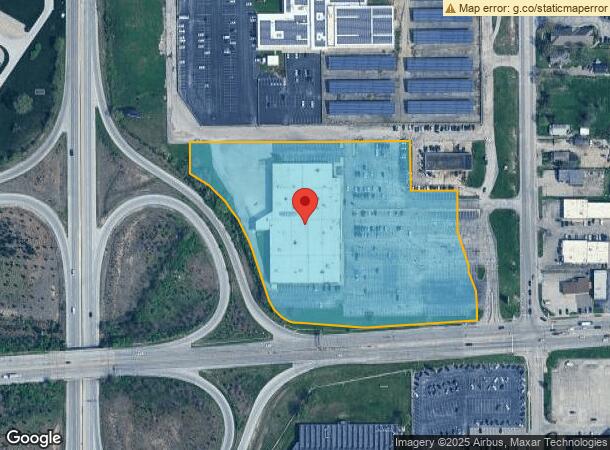  7140 E Washington St, Indianapolis, IN Parcel Map