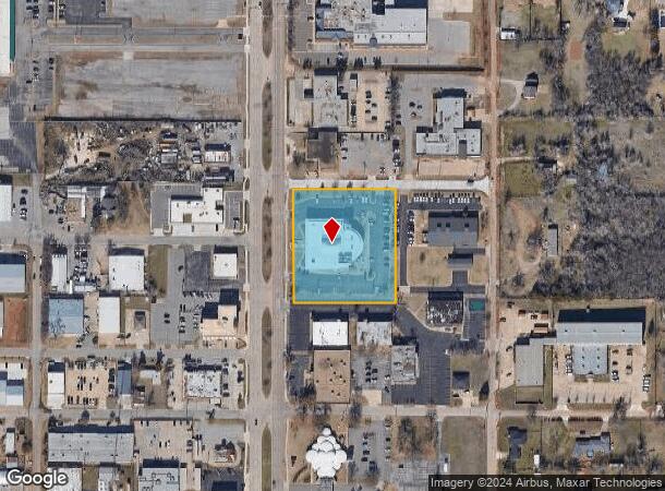  4040 N Lincoln Blvd, Oklahoma City, OK Parcel Map