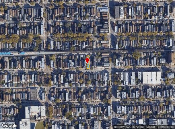  2222 W 21St St, Chicago, IL Parcel Map