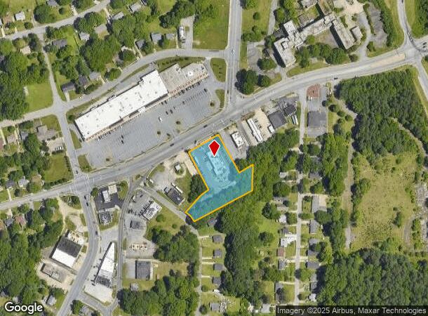  2762 E Lexington Ave, High Point, NC Parcel Map