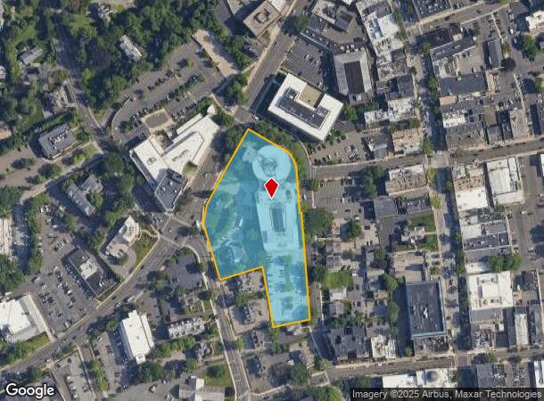  100 W Putnam Ave, Greenwich, CT Parcel Map