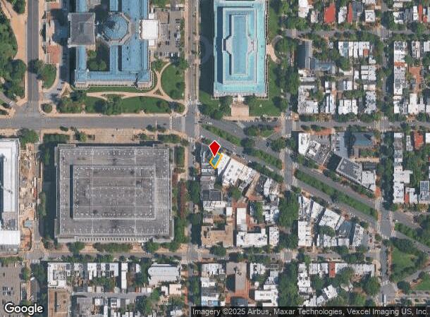  207 Pennsylvania Ave Se, Washington, DC Parcel Map