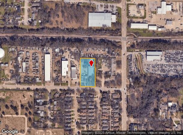  1505 Perry St, Irving, TX Parcel Map