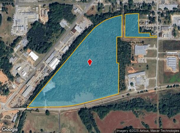 631 Canal St, Cedartown, GA Parcel Map