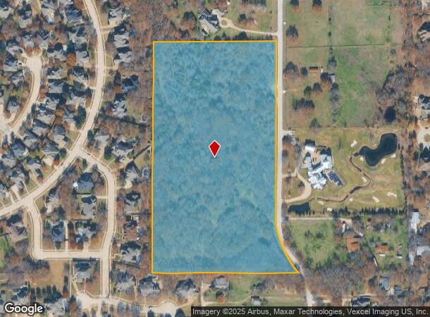  8901 Indian Knoll Trl, Keller, TX Parcel Map
