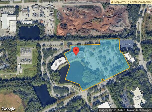  8173 Baymeadows Way W, Jacksonville, FL Parcel Map