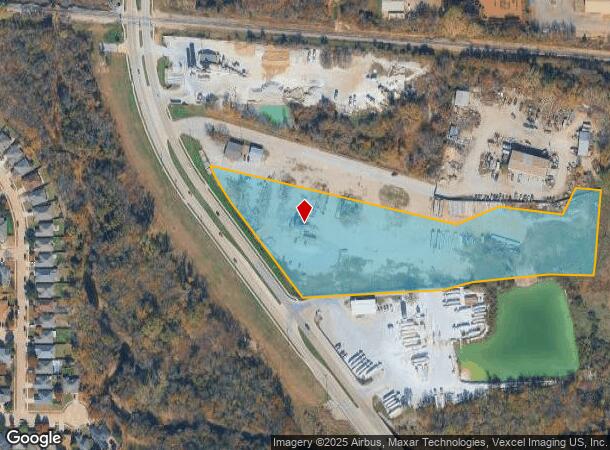  3120 S Precinct Line Rd, Hurst, TX Parcel Map