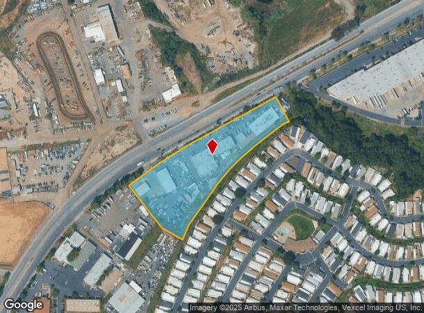 7145 Mission Gorge Rd, San Diego, CA Parcel Map
