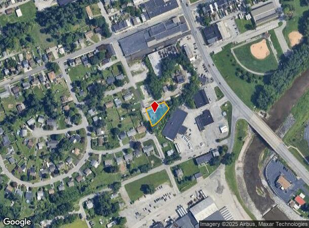 321 Dewey St, York, PA Parcel Map