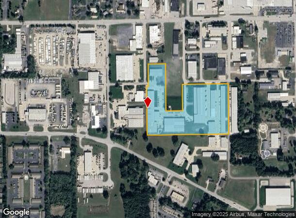 2541 Bryant St, Elkhart, IN Parcel Map