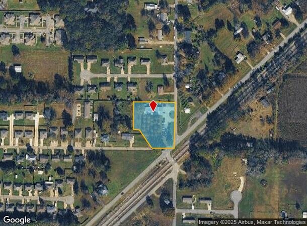  101 N Apple St, Beebe, AR Parcel Map