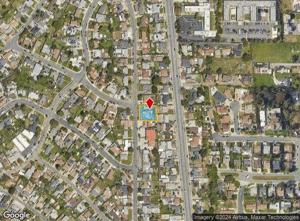  1851 Englewood Dr, Lemon Grove, CA Parcel Map