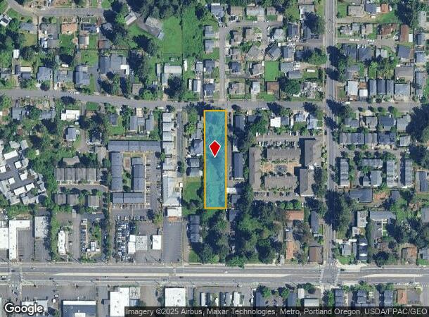 12800 Se Sherman St, Portland, OR Parcel Map