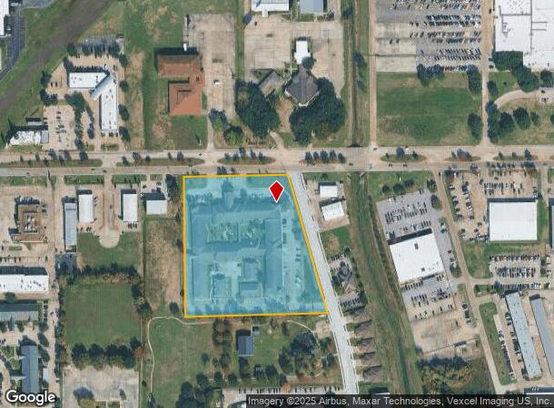 901 W Baker Rd, Baytown, TX Parcel Map