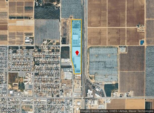 500 N F St, Wasco, CA Parcel Map