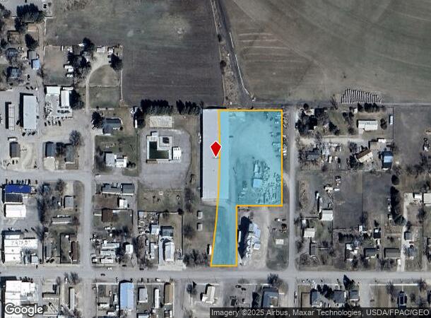 206 N D St, Bridger, MT Parcel Map