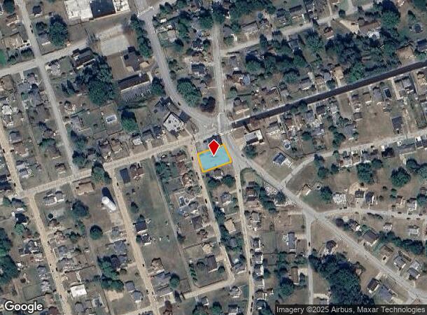 1405 Rostraver St, Monessen, PA Parcel Map