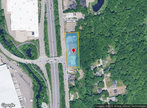  1085 Millbury St, Worcester, MA Parcel Map