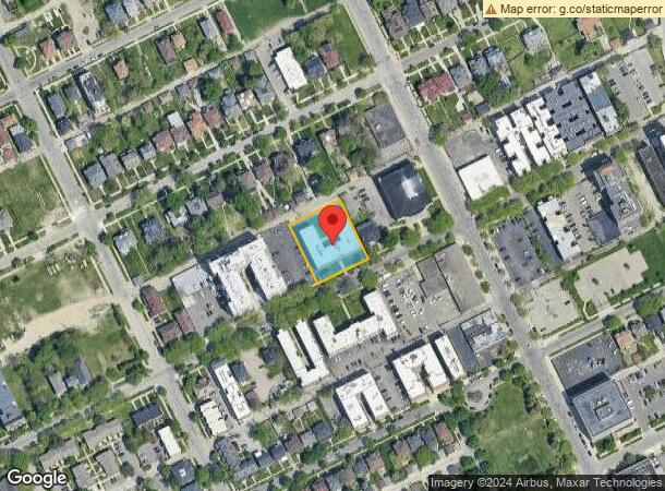  660 Seward St, Detroit, MI Parcel Map