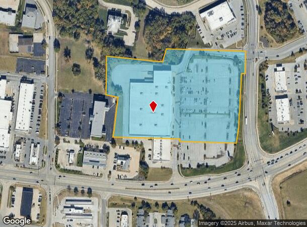 1010 E Green Meadows Rd, Columbia, MO Parcel Map