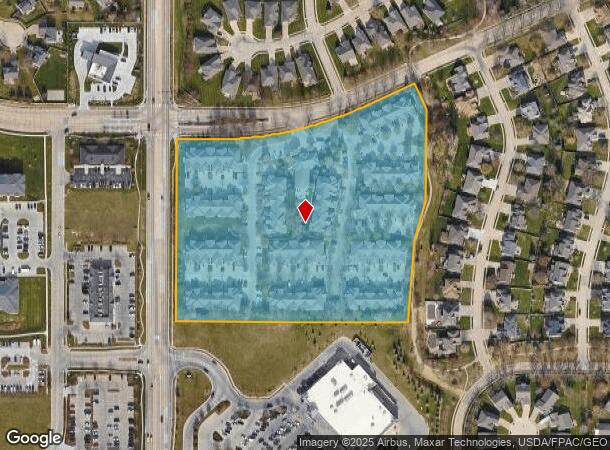  9501 Brentwood Dr, La Vista, NE Parcel Map