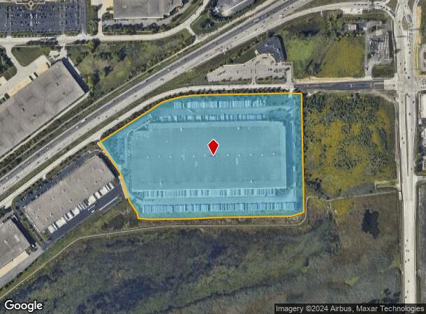  1465 W Normantown Rd, Romeoville, IL Parcel Map