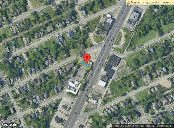  12121 Gratiot Ave, Detroit, MI Parcel Map