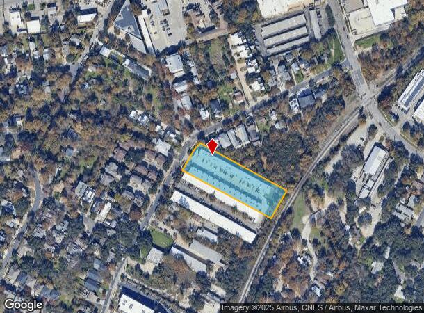  2307 Thornton Rd, Austin, TX Parcel Map