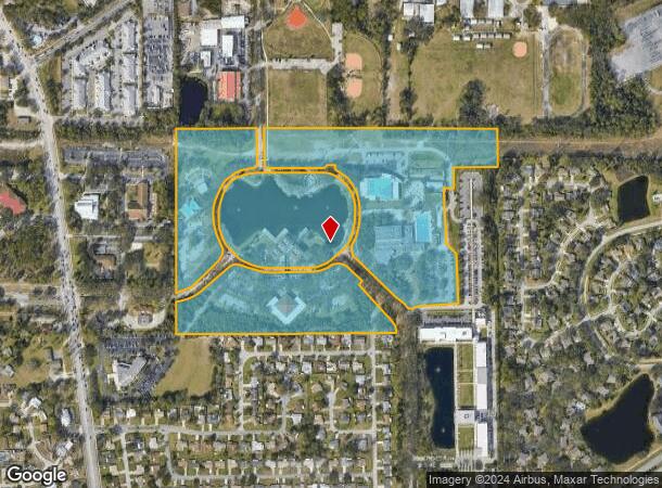  1000 City Center Blvd, Port Orange, FL Parcel Map