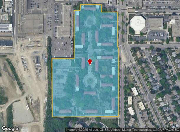  807 Cleveland Ave S, Saint Paul, MN Parcel Map